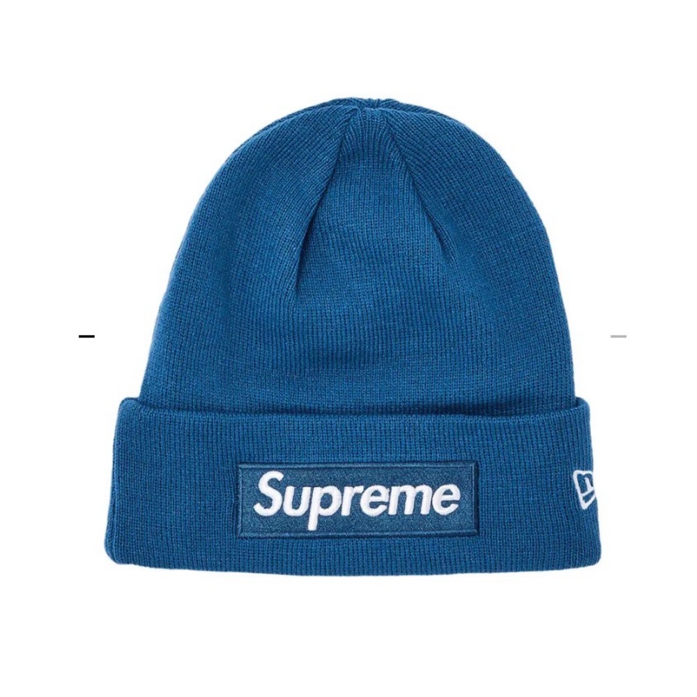 Supreme Classic Blue Knit Hat